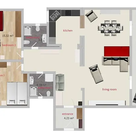 Flat In St Julians Sea View