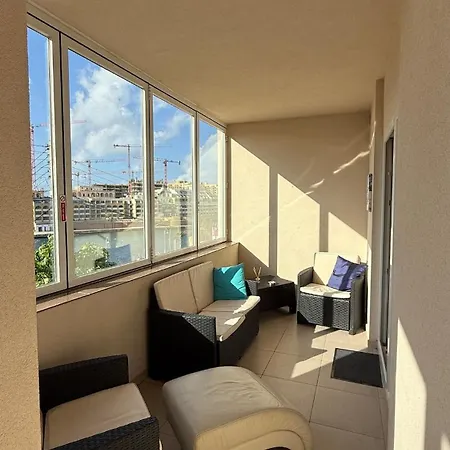 Flat In St Julians Sea View Lejlighed *